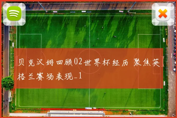 贝克汉姆回顾02世界杯经历 聚焦英格兰赛场表现_1
